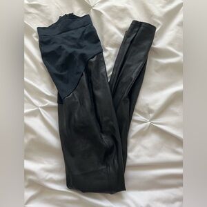 SPANX Maternity Black Leggings
